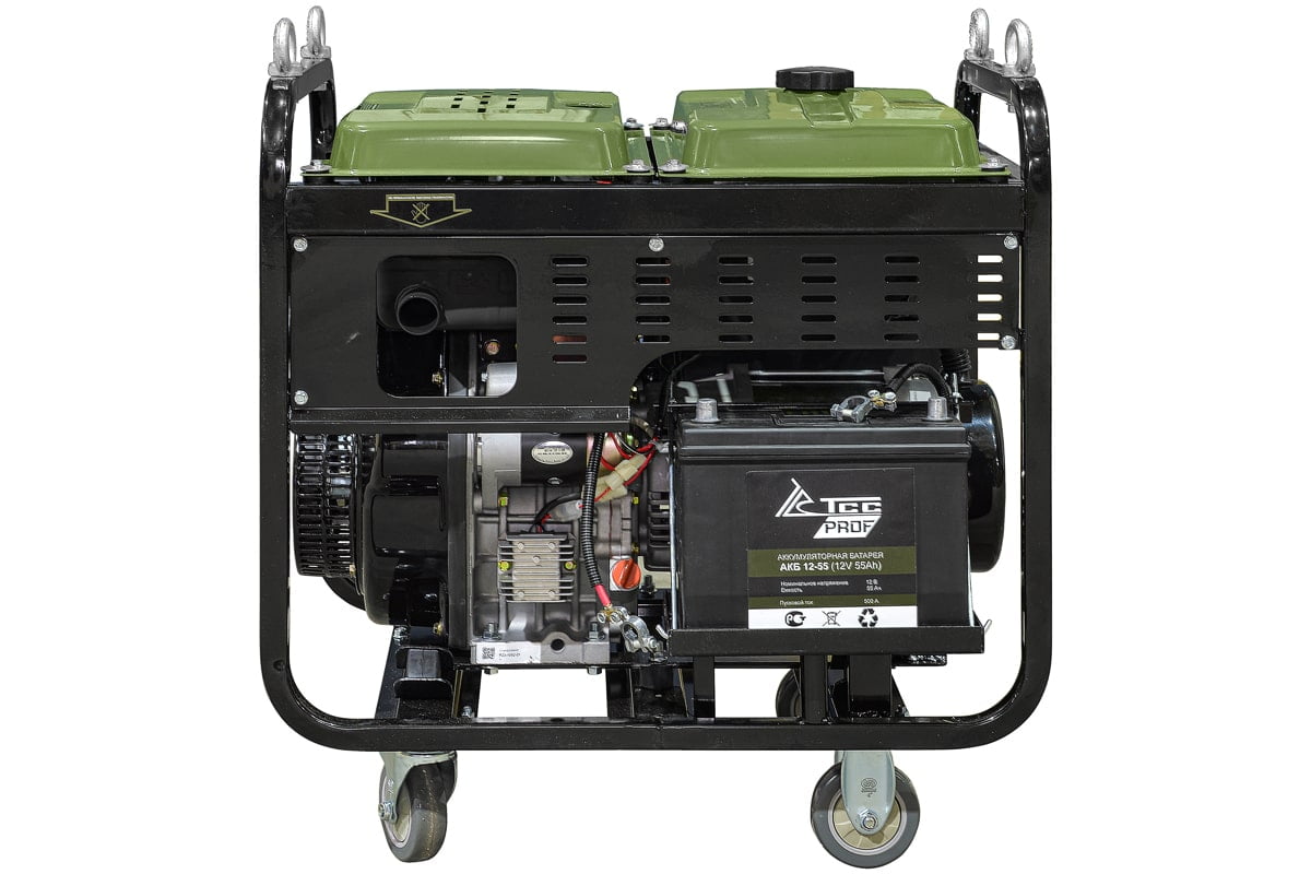 Генератор дизельный ТСС SDG 5000EHA (5,0 кВт) 077039, изображение 3