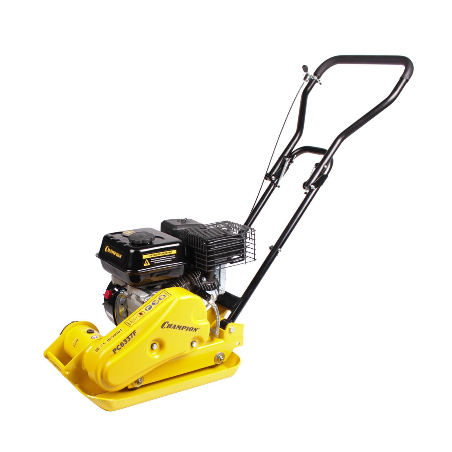 Виброплита прямоходная бензиновая CHAMPION PC6337F (53 кг)