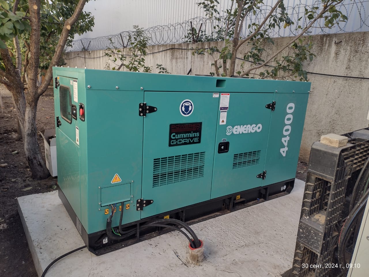 Поставка и запуск дизельного генератора ENERGO MP44C-S (32,0 кВт).
