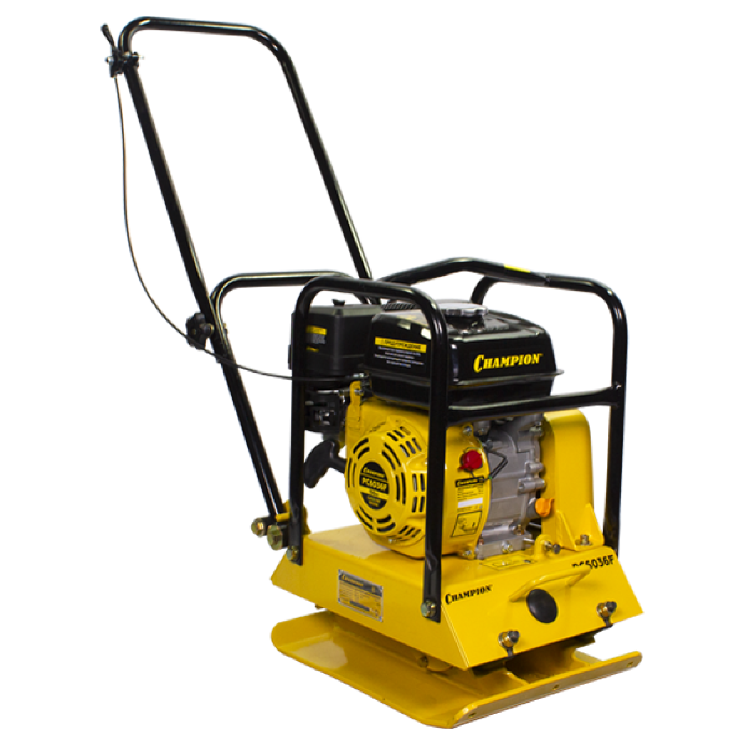 Виброплита прямоходная бензиновая CHAMPION PC6036F (58 кг)