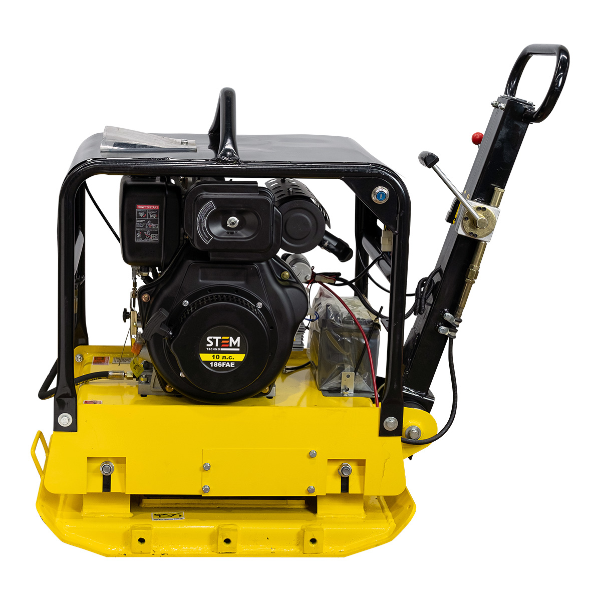 Виброплита реверсивная дизельная STEM Techno RPC 161 (260 кг), изображение 4